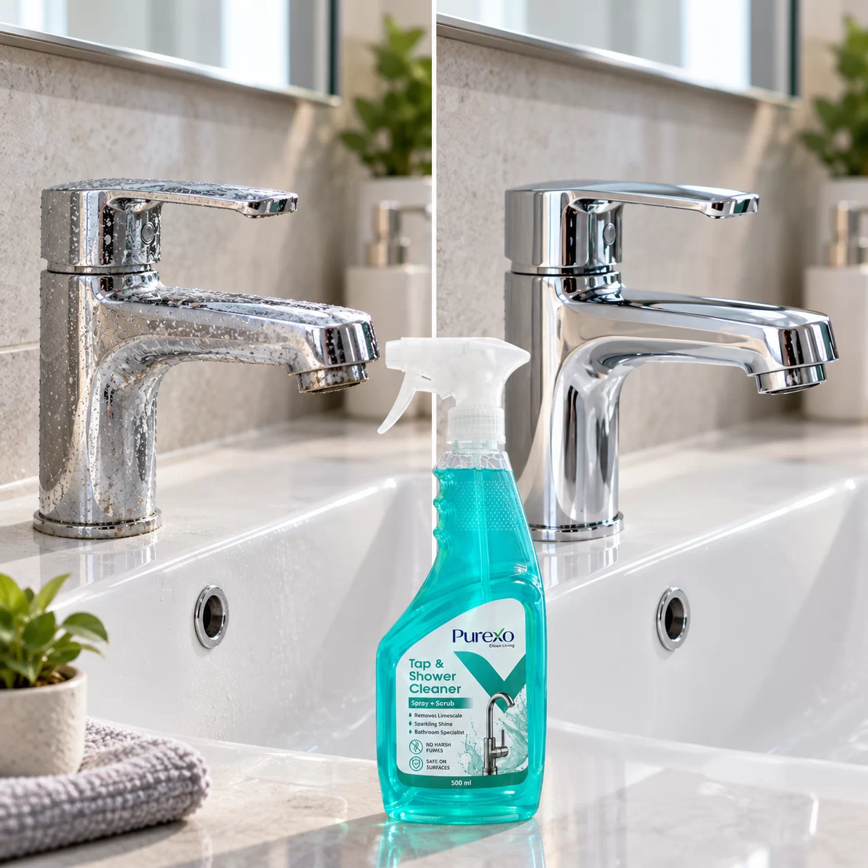 Purexo Tap & Shower Cleaner | 500 ml - Image 5